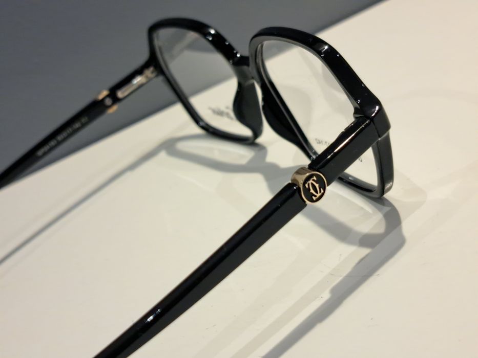 CARTIER damskie nowe czarne oprawki okulary korekcyjne