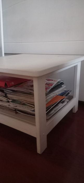 Mesa de centro pinho branca