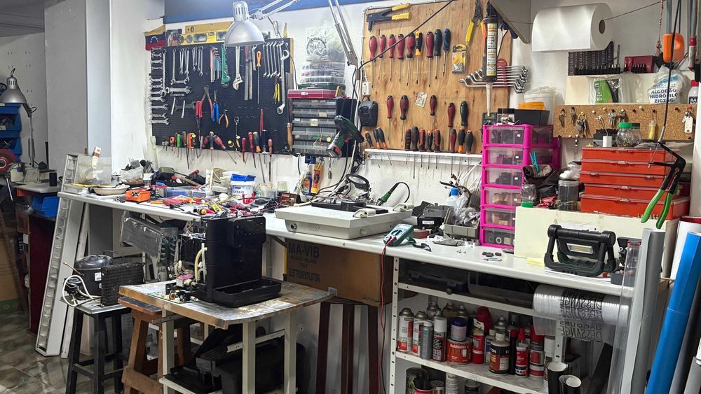 Reparações em máquinas de vending