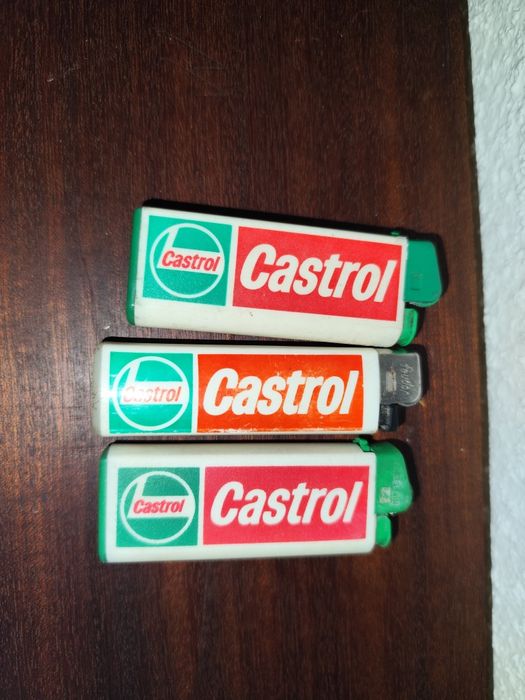 Isqueiros de coleção conjunto  Apple, Shell, Castrol etc