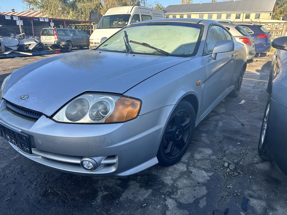 Części Hyundai Coupe II 1.6 16V DOHC 103KM 01r Silnik Skrzynia Drzwi Lampa Błotnik Maska Zderzak Klapa