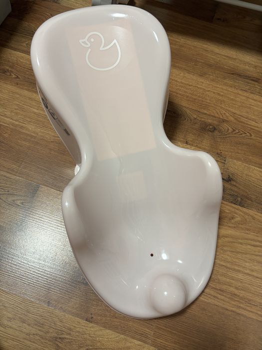 Fotelik kapielowy fotel do kapieli rozowy tega