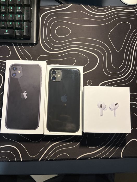 IPHONE 11 128g + AIR PODS PRO - 150€