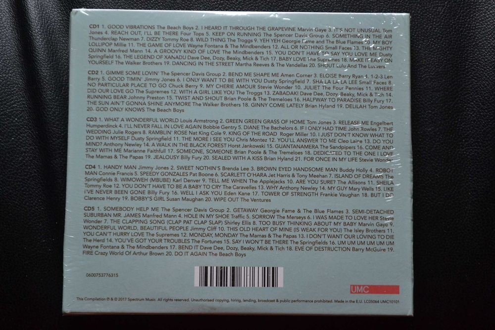 101  60s Hits 5 x CD Nowy w folii