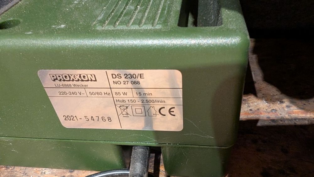 Proxxon ds230 ks230 thermocut 230 akcesoria