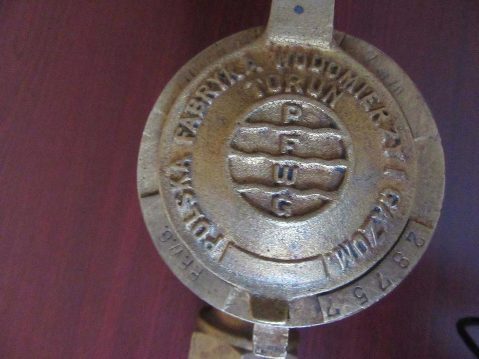 Zabytkowy polski WODOMIERZ PFWG Toruń lata 1930-te