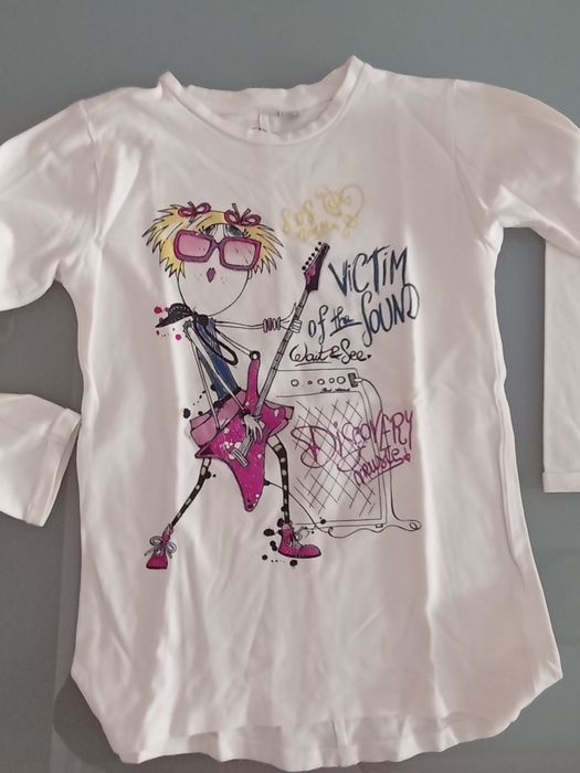 sweatshirt Chicco	- 7 anos	- 122 cm	Como Nova!!!
