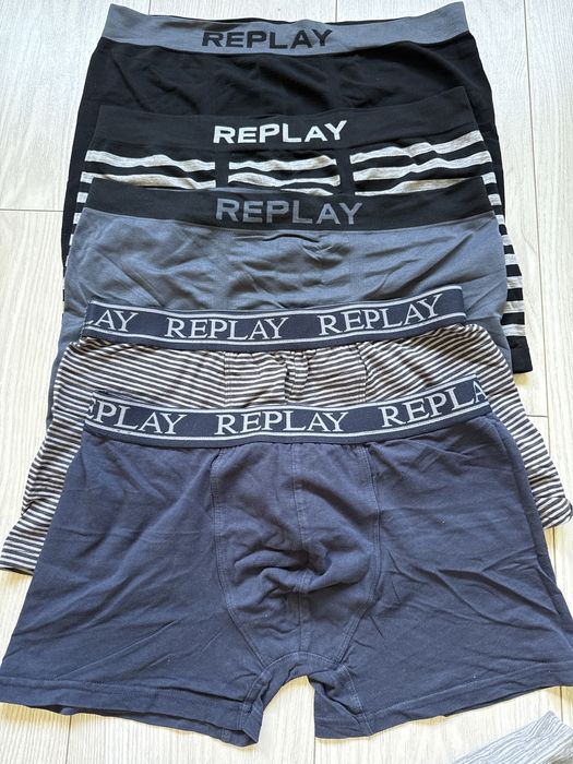 Replay bokserki L 8 sztuk