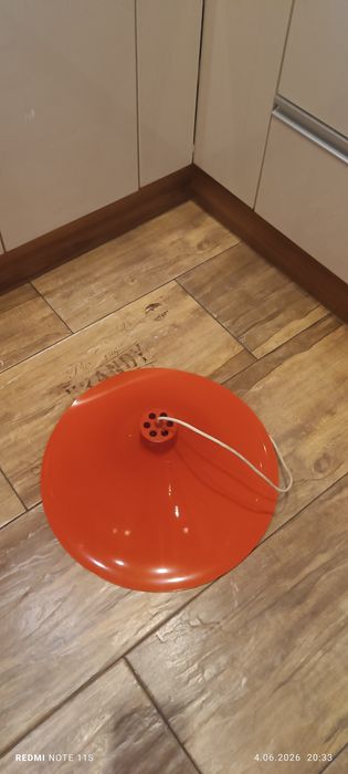 Lampa wisząca POLAM Piła PRL