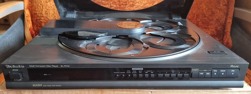 CD Technics SL-PC14 na 5 płyt