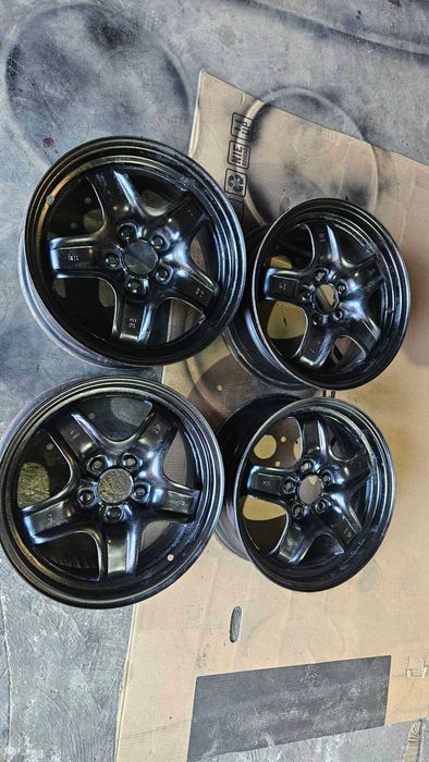 felgi stalowe opel 5x110r16 et39 6.5j strukturalne komplet