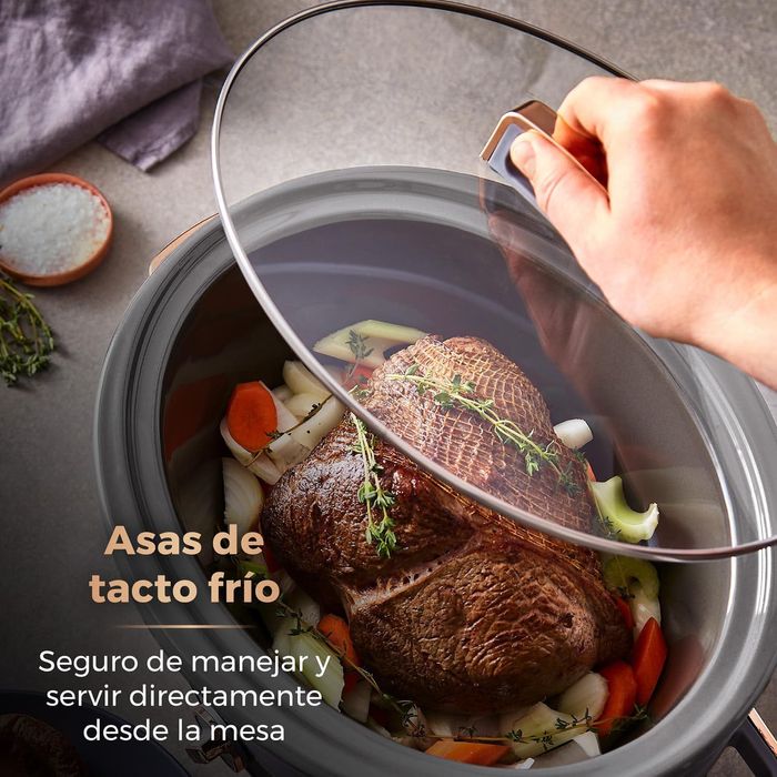 Panela Elétrica Slow Cooker Tower Cavaletto 6,5 L (Nova/selada)