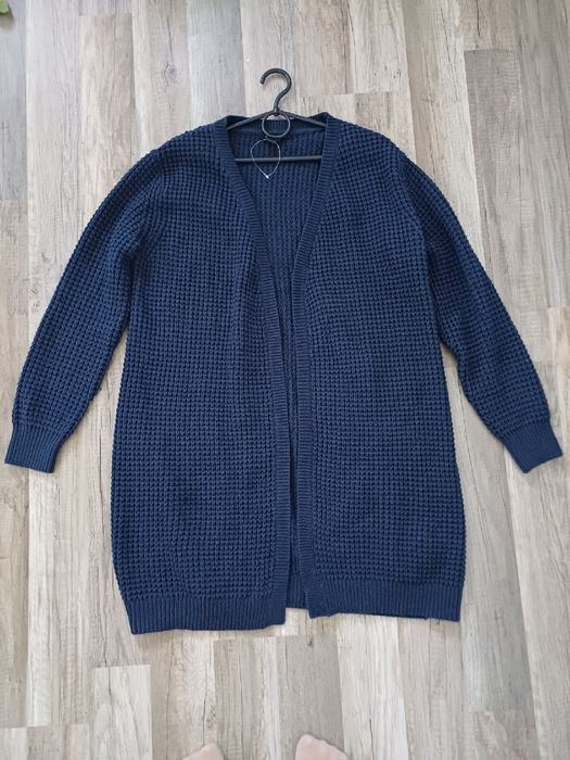 Długi granatowy sweter Esmara 34/36