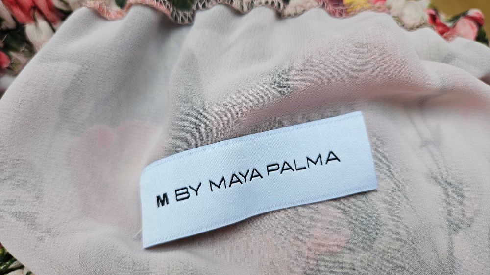 Sukienka gołe ramiona MAYA PALMA wiskoza jak taranko 36 38