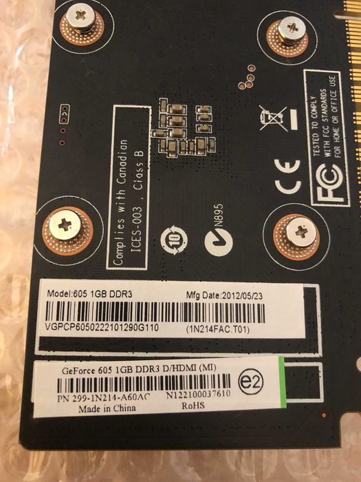 Kit Computador - Intel Core 2 Quad Q9550 + 8GB RAM + GeForce 605 + I/O Shield + Cooler