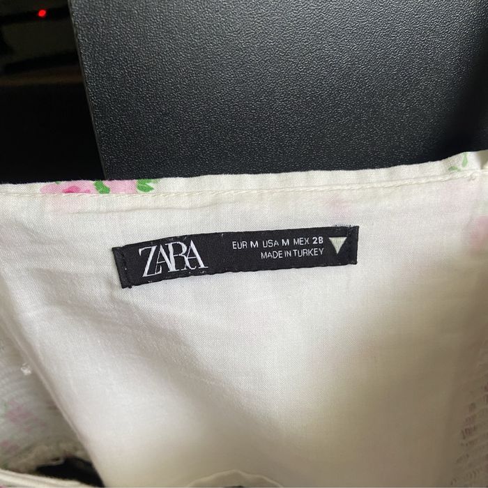 Топ корсет Zara у квіти