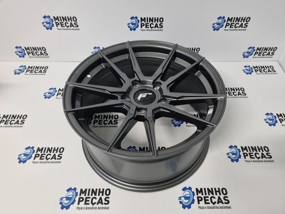 Jantes Japan Racing (JR21) em 17 (5x120) Hyper Gray