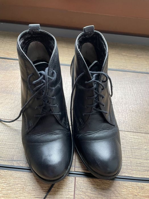 Czarne botki nessi rozm.36