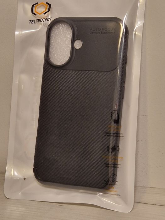 Tel Protect Carbon Elite do Iphone 16 Plus Czarny