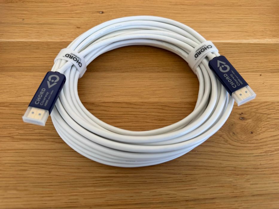 Chord Clearway hdmi 2.1 AOC 10m przewód kabel hdmi światłowodowy 4K 8K PREMIUM