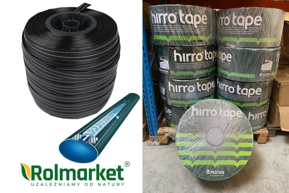 Taśma kroplująca tape nawadnianie Truskawki Maliny 2500m 20cm KROPLA