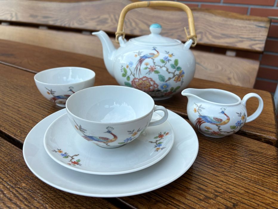 Porcelanowy serwis do kawy 4 os. Seltmann Weiden Bawaria Bavaria W.Germany