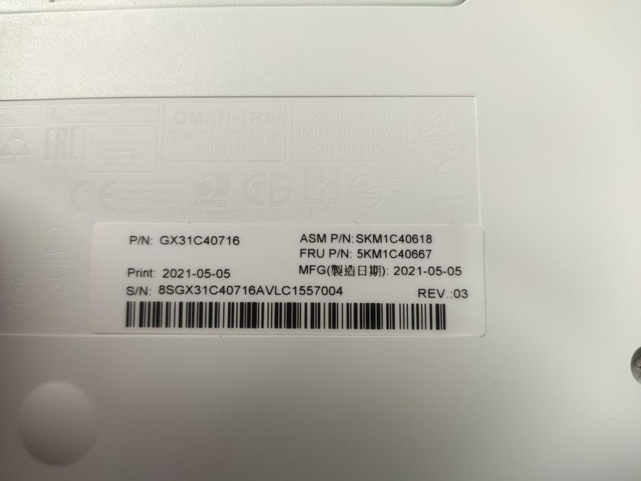 Teclado LENOVO wireless para peças