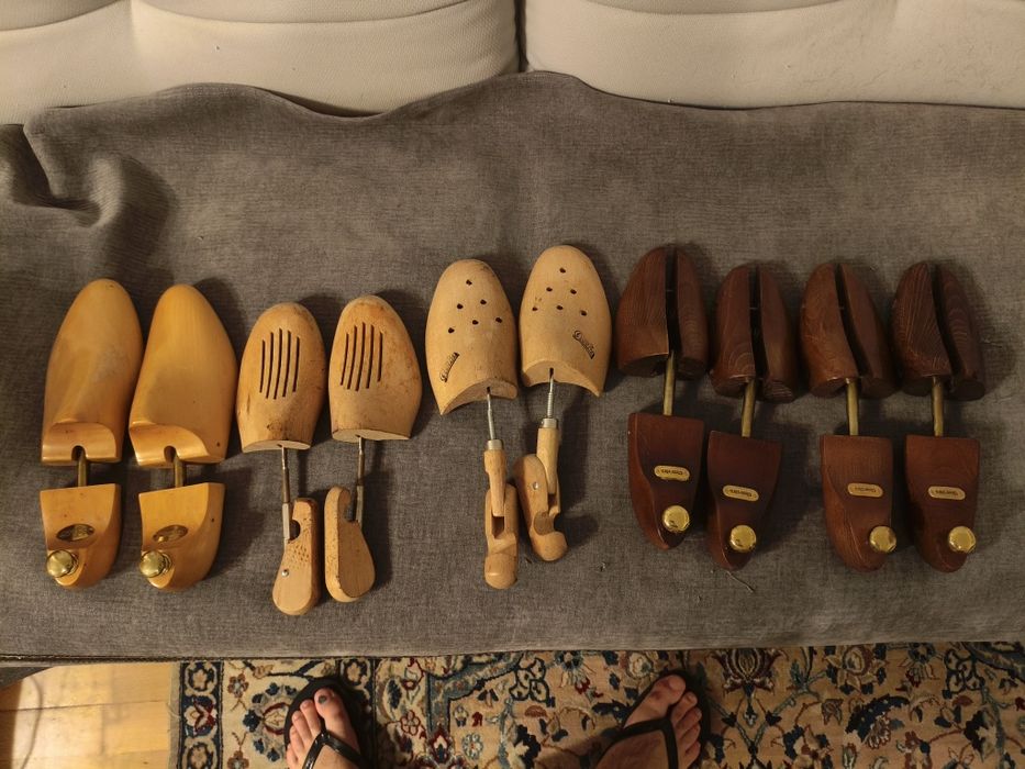 Formas de sapatos