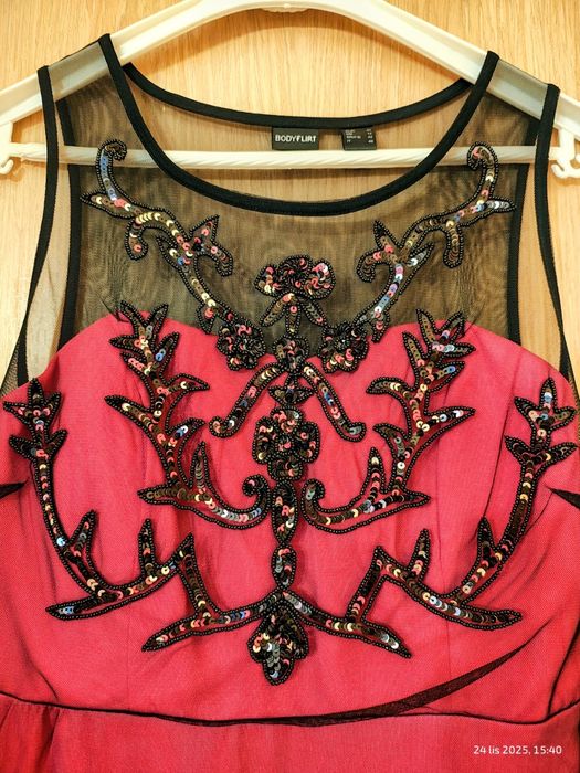 Bonprix sukienka balowa imprezowa+bolerko wesele Sylwester roz M nowa!