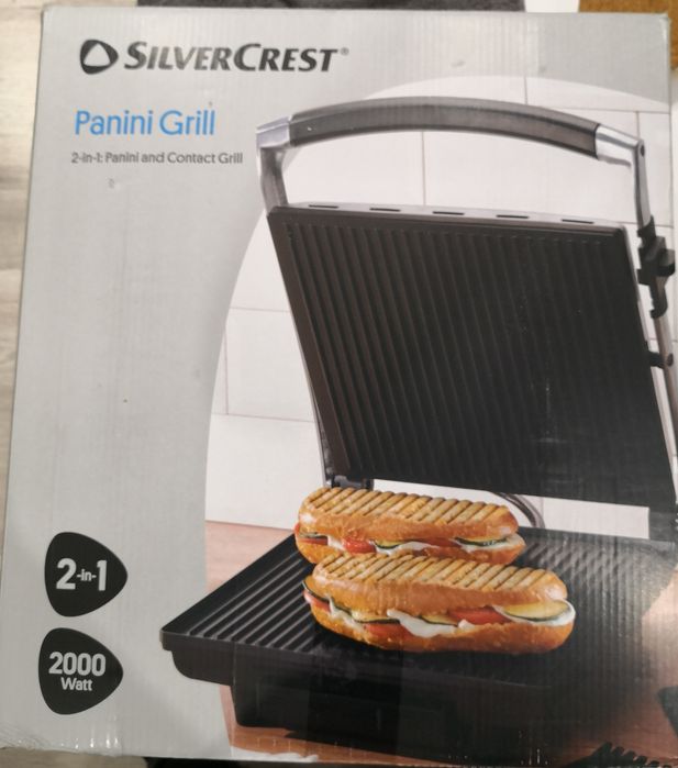 SILVERCREST Opiekacz do panini SPM 2000 E2, 2000 W