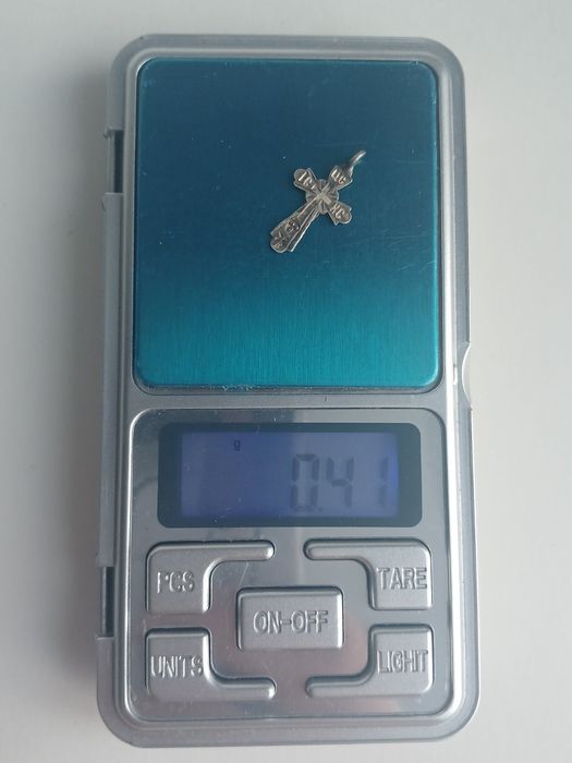 Срібний хрестик 84проба