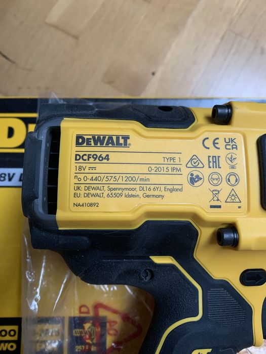 Klucz udarowy Dewalt dcf964 najmocniejszy 3/4”