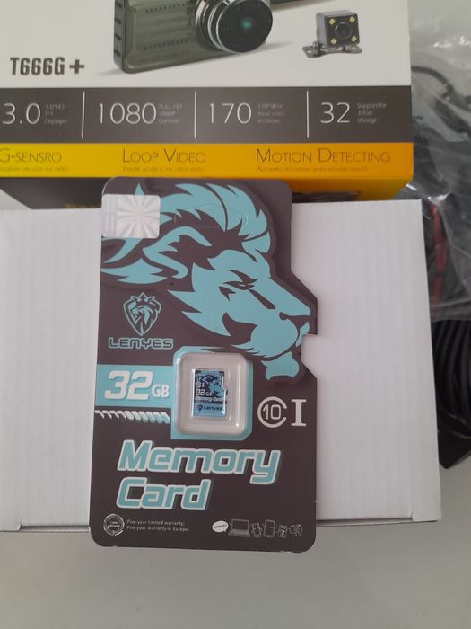 Карта памяти microSD Lenyes 32 ГБ Class 10