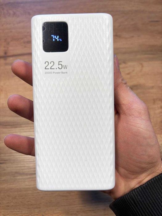 Павербанки ОПТ 20000, 30000 мАч, быстрая зарядка, 22,5W, Konfulon Joko
