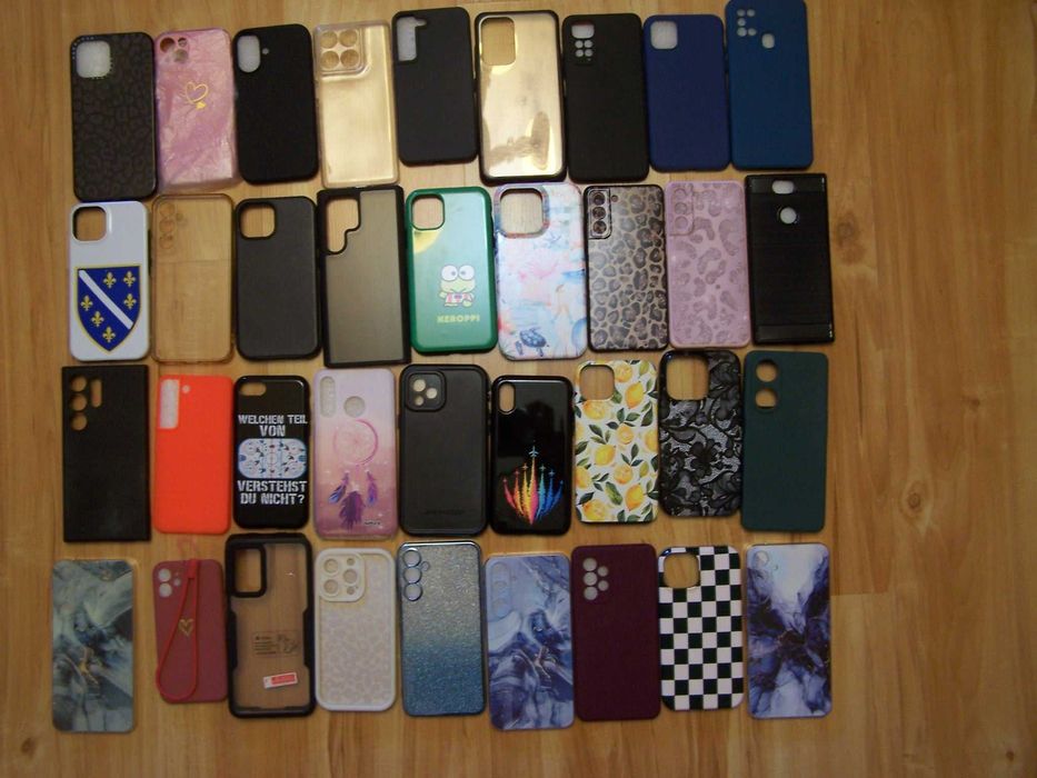 Etui - plecki do telefonów komórkowych i smartfonów  108 sztuk