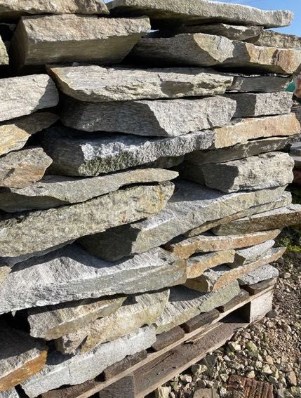 Łupek Srebrzysty Gnejs Akwarium Ogród Kaskady Elewacje Oczko Wodne