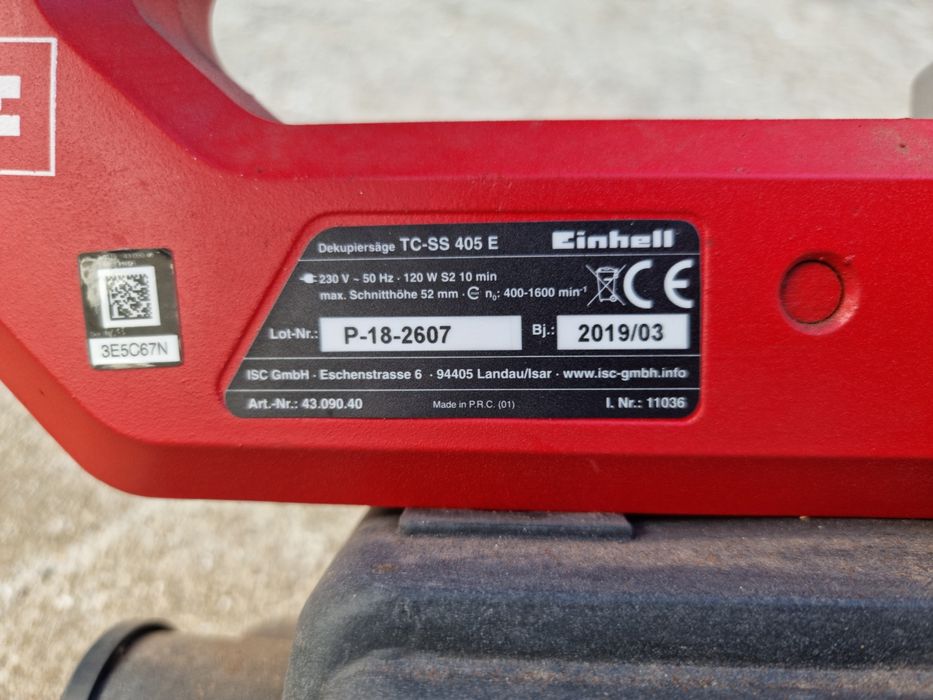 Serra pendular Einhell TC-SS 405E