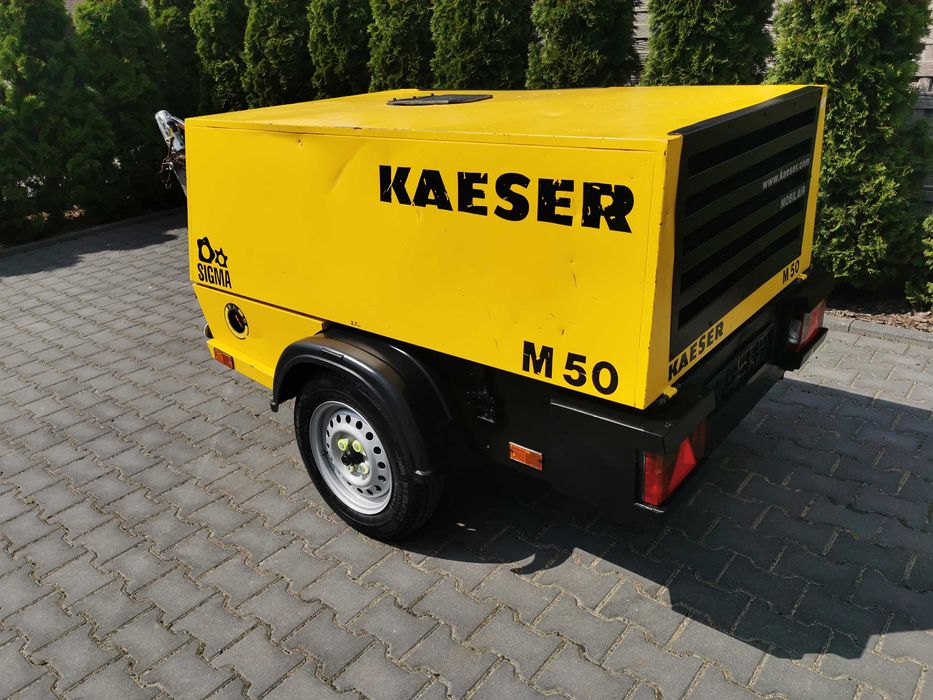 2015r 5000L/min kompresor śrubowy KAESER M50 rejestracja DMC 750kg