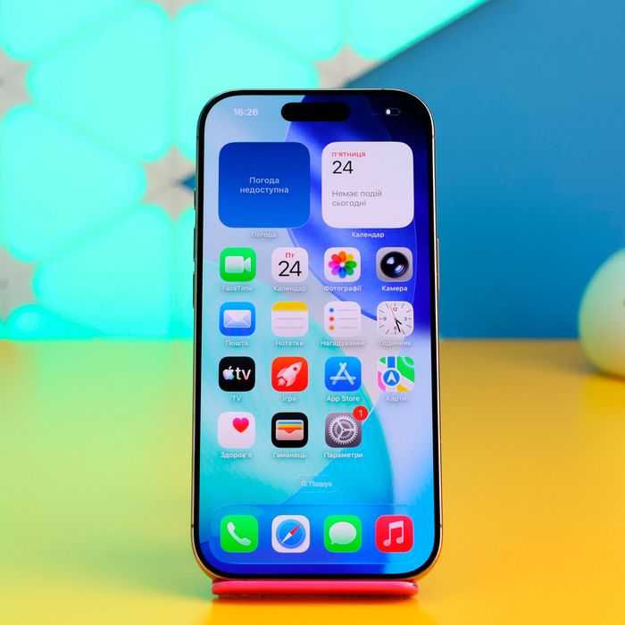 Смартфон Apple iPhone 16 Pro 128GB Desert (164279) Б/У З ГАРАНТІЄЮ