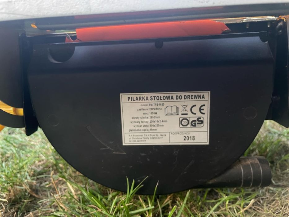 Piła stołowa nowa tarcza
