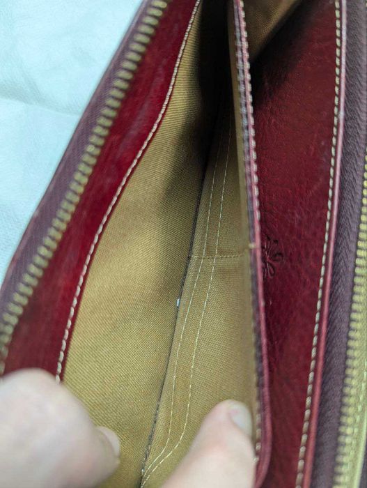 Длинный кошелёк Albero из итальянской кожи