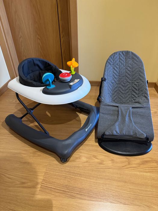 Aranha e cadeira de bebe