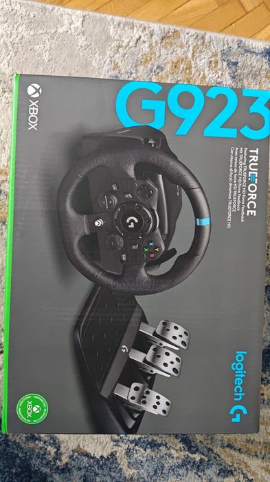 Kierownica Logitech g923 pedały xbox one