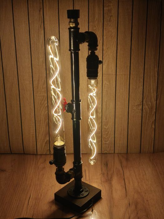 Lampa w stylu Industrial steampunk loft