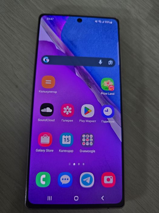 Самсунг  нот 20 (2 сім) Samsung Galaxy Note 20+8 чохлів у подарунок