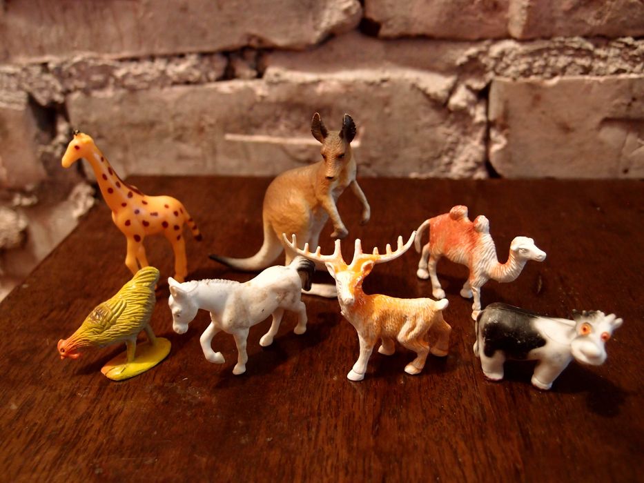 Zwierzęta zabawki zestaw 66 szt Łódź Widzew • OLX.pl