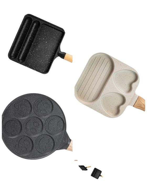 Сковорідкі  со смайліками для сніданку.