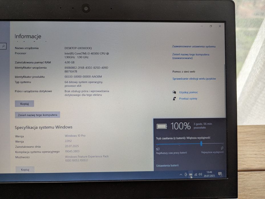 Laptop Toshiba Z30
