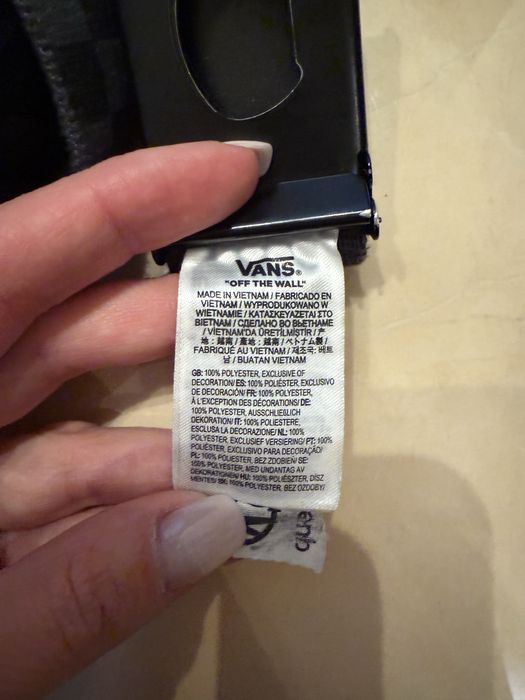 Чоловічій Ремінь Vans оригінал