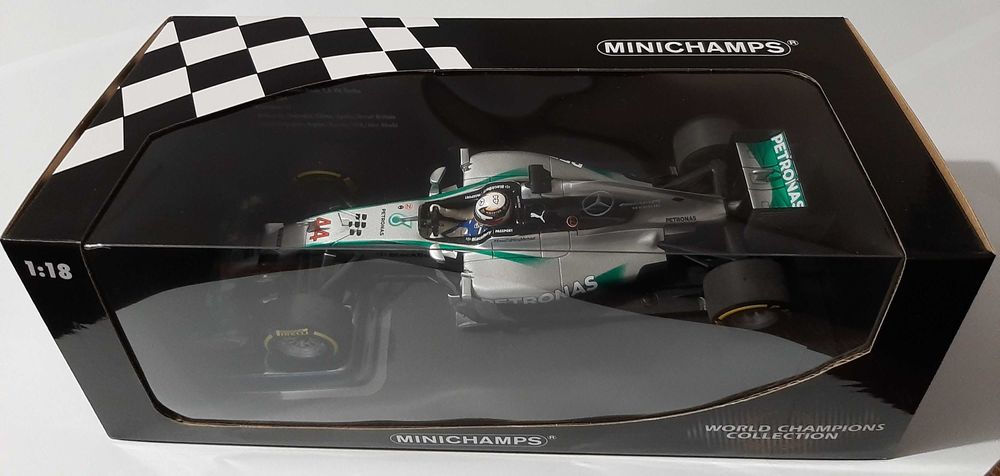 Lewis Hamilton Mercedes W05 2014 F1 Minichamps 1:18